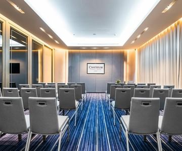 Arranged meeting room at Chatrium Residence Sathon Bangkok