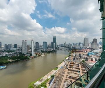 Lake view from Chatrium Hotel Riverside Bangkok