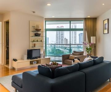 Living area at Maitria Residence Rama 9 Bangkok