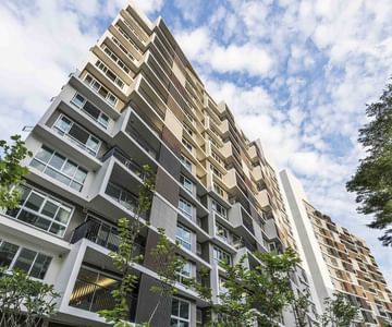 Exterior view of Maitria Residence Rama 9 Bangkok