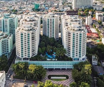 Exterior view of Chatrium Residence Sathon Bangkok