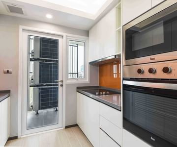 Pantry area of a Residence at Maitria Residence Rama 9 Bangkok