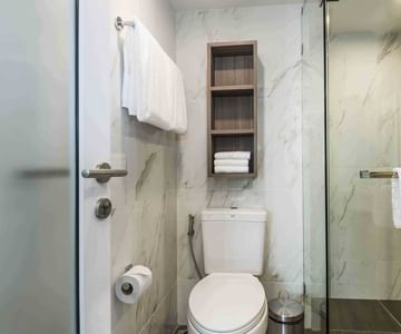 Bathroom in a Residence at Maitria Residence Rama 9 Bangkok